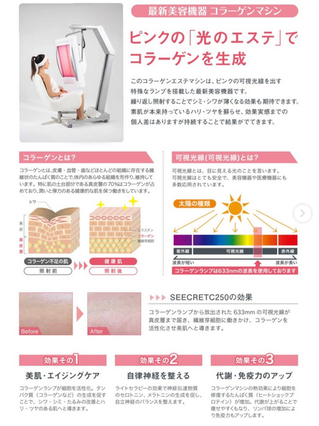 コラーゲンマシン導入✨ | ブログ | 北九州のお部屋探しはお部屋探しは